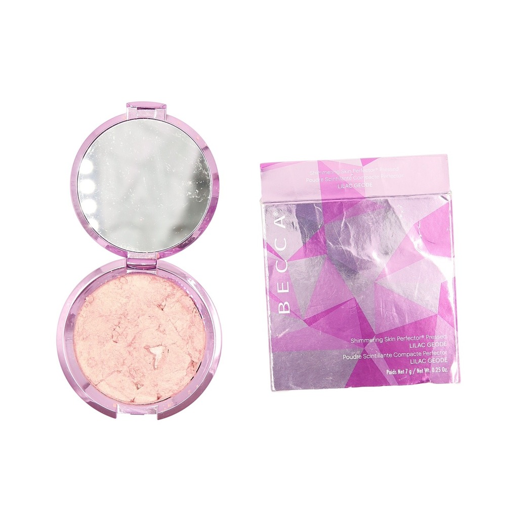 Becca - Shimmering Skin Perfector Pressed - Vanilla Quartz - .25 oz / 7 g - READ